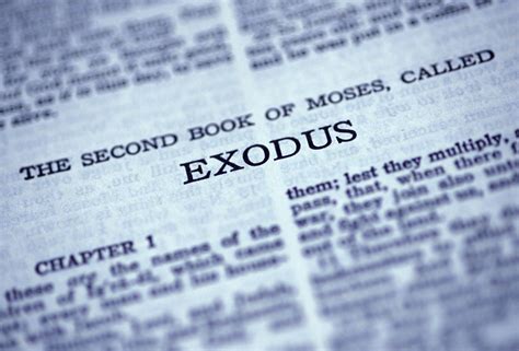 Books Of The Bible Exodus