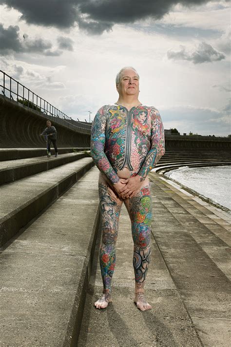 Clothed And Unclothed Tattoo Portraits By Photographer Alan Powdrill
