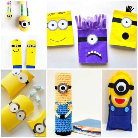 25 Minion Crafts Minion Craft, Diy And Crafts, Crafts For Kids, Minion