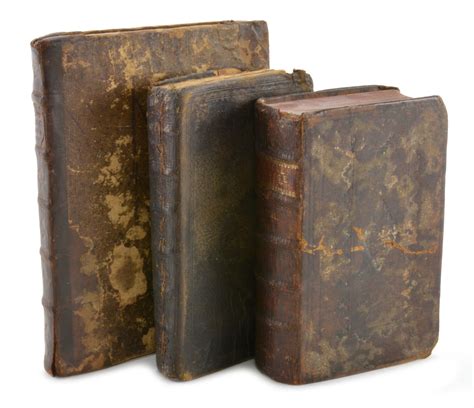 18th Century Leather Bound Book Collection