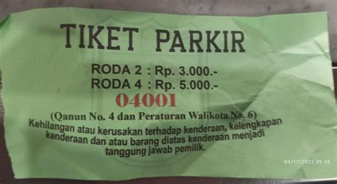 Jangan Mudah Terjebak Ini Tiket Parkir Resmi Pemko Banda Aceh