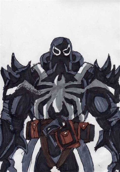 Venoms New Armor By Chahlesxavier On Deviantart Spider Carnage Frieza
