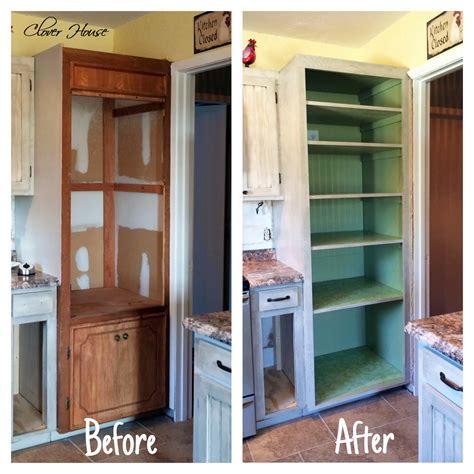 Makes a great addition for small home with no pantry or apartment living and adds. Clover House: Pantry Remodel Revealed - You Won't Believe ...