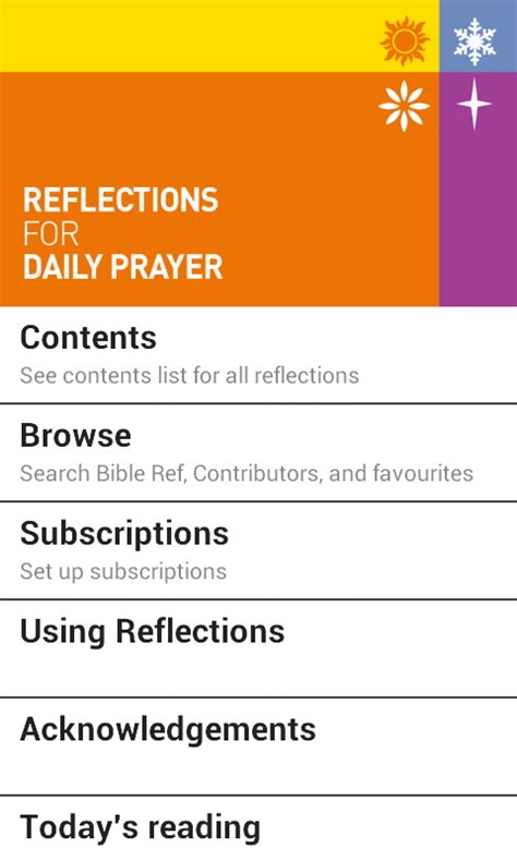 In the meantime, faith must serve as the pathway to the center of my life. Reflections for Daily Prayer - Android Apps on Google Play