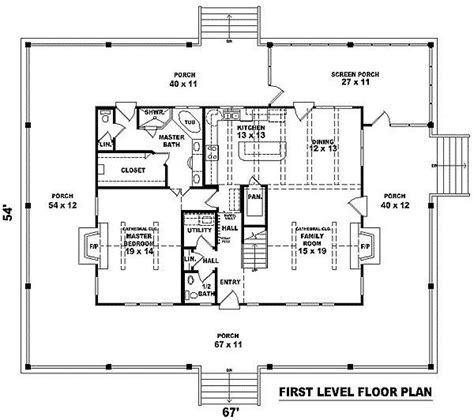 1527 square feet of living space. Unique 2 Bedroom House Plans Wrap Around Porch - New Home ...