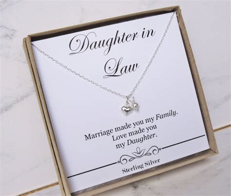 Daughter In Law T Necklace Wedding T Jewelry From Etsy