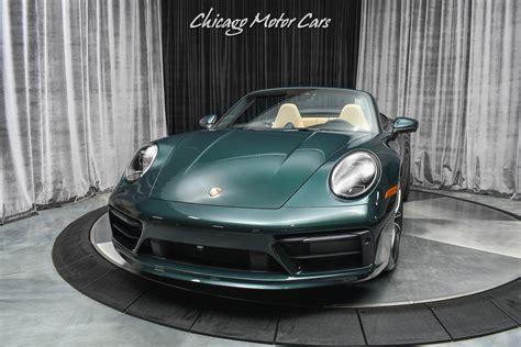 Used 2021 Porsche 911 Carrera 4s Convertible Paint To Sample Forest