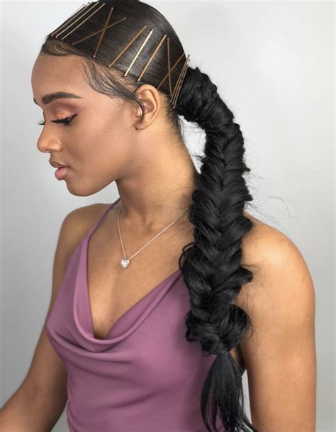 This hairstyle tutorial shows you can do fishtail braids in shorter hair with layers. 15 Braided Hairstyles You Need to Try Next ...