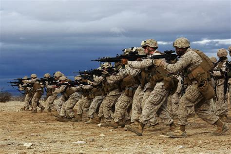 Us Marines With Combat Logistics Detachment 1 Combat Logistics