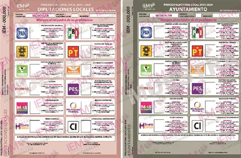 Aprueba Iem Boletas Electorales Para El Pr Ximo De Junio Sistema