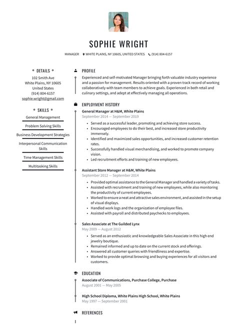 professional resume templates [word and pdf] download for free