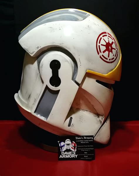 Star Wars Phase 1 Clone Trooper Pilot Helmet Scale 11 Etsy