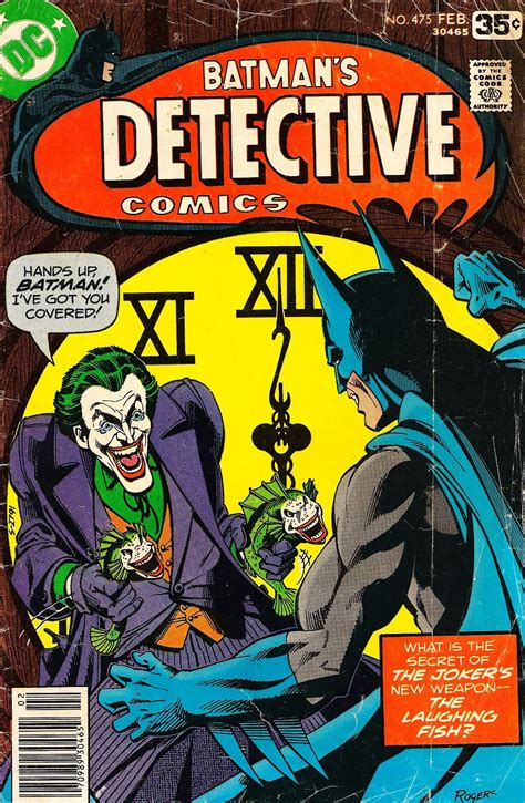 Detective 475 Feb Vintage Comics Covers Batman