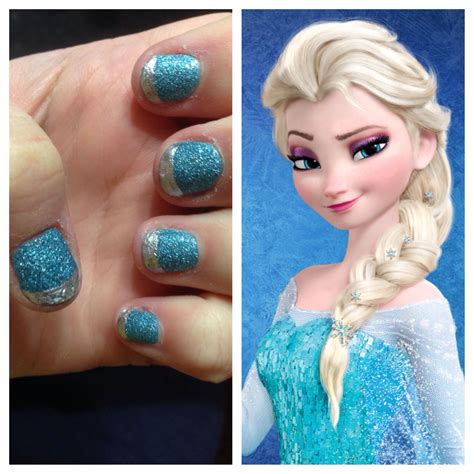 Pin By Ajaye Lovett On Nails Disney Nails Nails Elsa