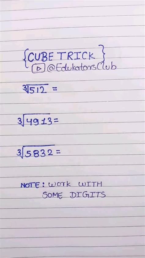 Percentage Trick Edukators Club Math Tricks Maths Artofit