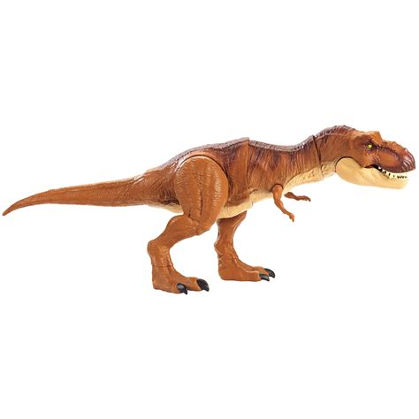 Jurassic World Thrash N Throw Tyrannosaurus Rex Figure By Mattel Jurassic World