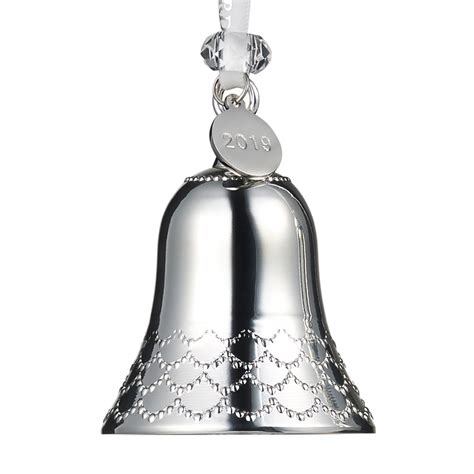 Waterford Silver Bell Ornament 2019 | Silver Superstore