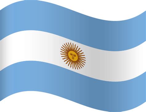 Vector Country Flag Of Argentina Waving Vector Countries Flags Of