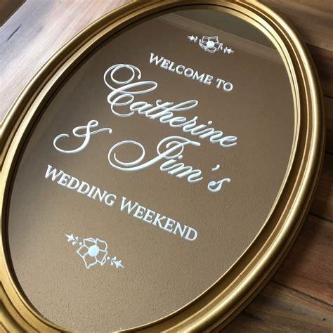 The BEST Cricut Wedding Ideas | Cricut wedding, Diy wedding, Wedding mirror