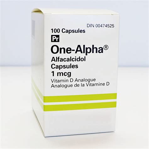 One Alpha® 1mcg Caps 10x10 Blister Xediton Pharmaceuticals
