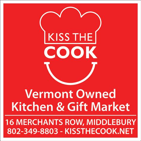 Kiss The Cook Middlebury Vt