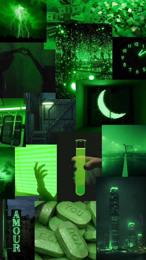 Find 24 images that you can add to blogs, websites, or as desktop and phone wallpapers. green grunge collage wallpaper in 2020 | Grunge aesthetic ...
