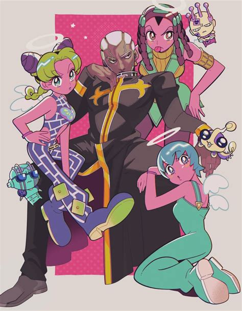 akira kira enrico pucci ermes costello foo fighters jojo foo fighters stand kiss stand