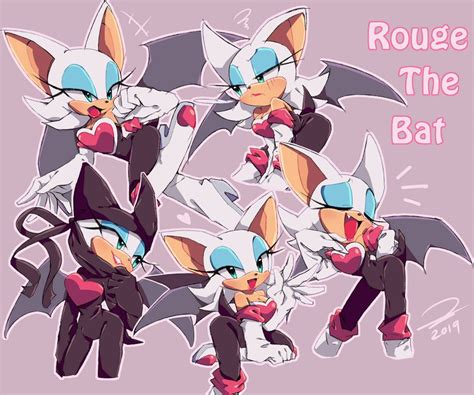 Rouge The Bat By Sonicaimblu19 On Deviantart Rouge The Bat Sonic The