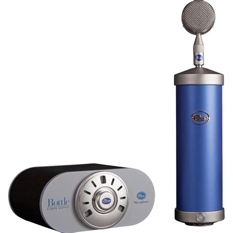 Blue Bottle Microphone With Skb Case 2599 Bandh Photo Video