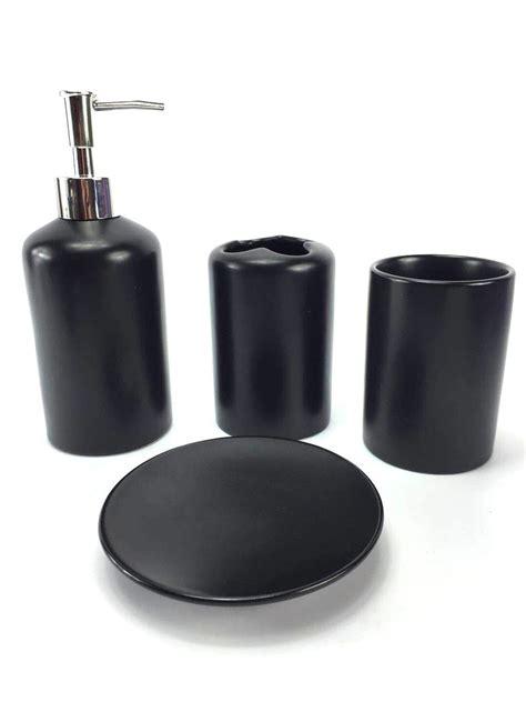 Wpm 4 Piece Ceramic Bath Accessory Set Includes Bathroom Designer