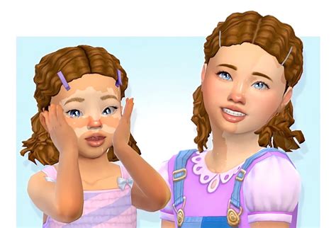 Sims 4 Cc Finds Pia Hair Toddler And Child Conversion Vrogue