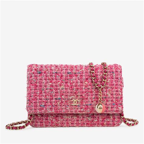 Chanel Timeless WOC Tweed Pink SACLÀB