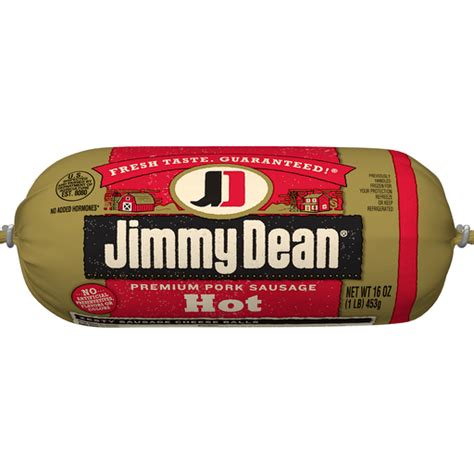 Jimmy Dean Premium Pork Hot Sausage Roll Oz Brats Sausages Hot Sex Picture