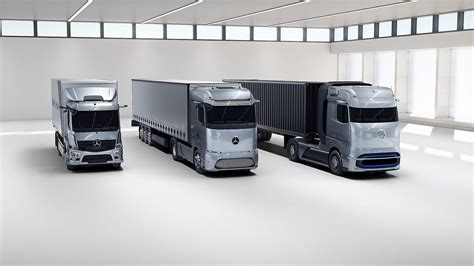 Mercedes Just Unveiled 2 New Electric Semi Trucks With A Range Of Up