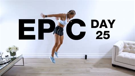 Day Of Epic Hiit Full Body Workout Exercises No Repeat Caroline Girvan