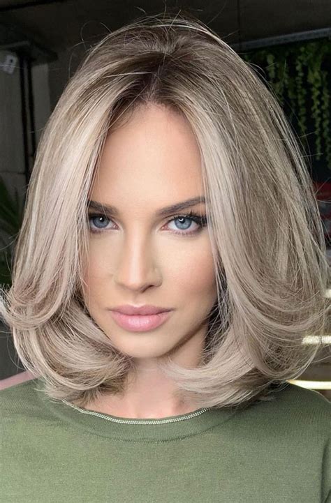 63 Charming Hair Colour Ideas And Hairstyles Lob Blonde With Long
