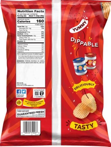 Lays® Original Wavy Potato Chips Party Size 13 Oz Frys Food Stores