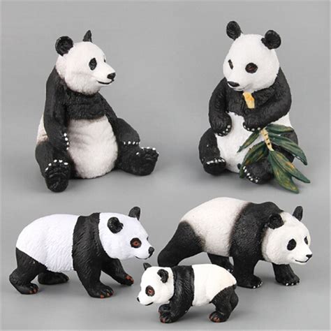 Buy Simulation Panda Action Figures Cute Animal Panda