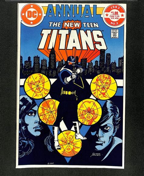 New Teen Titans Annual 2 1st Appearance Vigilante Full Runs And Sets