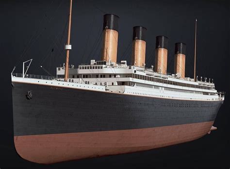 Pin By Kevin Lafontaine Durand On 3d In 2021 Titanic Model Titanic