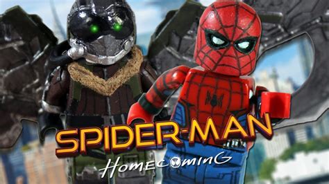 Custom Lego Spider Man Homecoming Minifigures Youtube