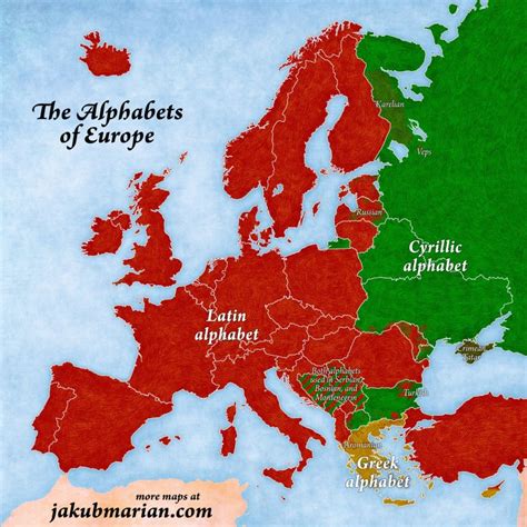 Alfabety Europy