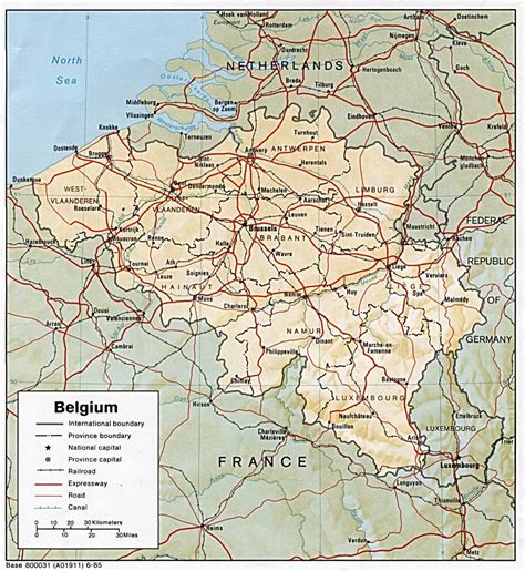 Бельгия на карте мира и Европы Карта Бельгии на русском