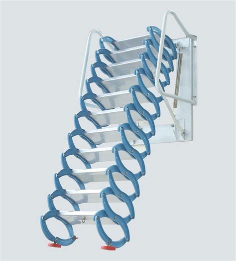 Techtongda Folding Ladder Loft Stairswall Mounted Folding Ladder Loft