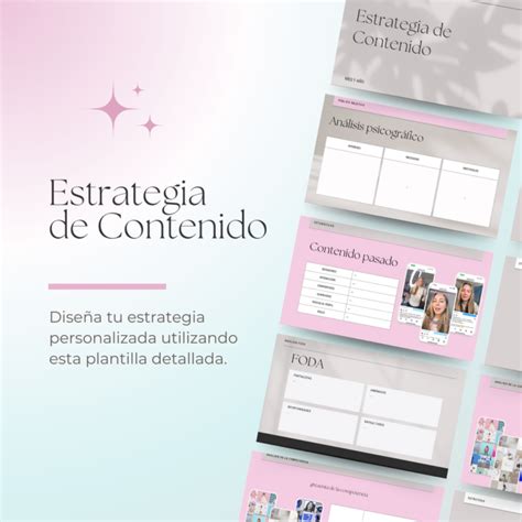 Plantillas Estrategia De Contenido La Lanza Studio