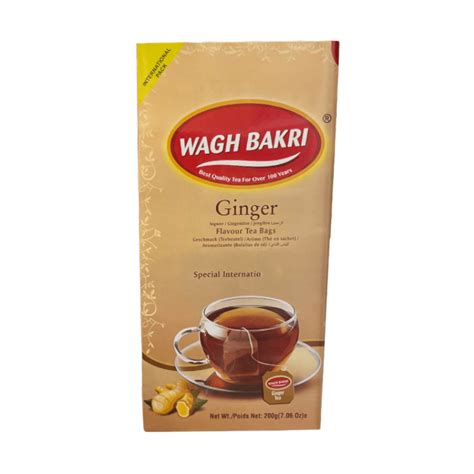 Wagh Bakri Ginger Tea 25bags 176oz50g