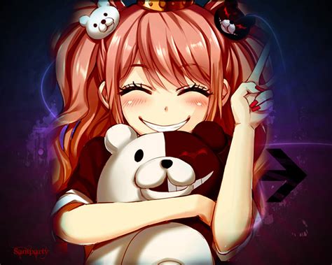 A page for describing characters: Junko Enoshima cute smile by santaparty on DeviantArt