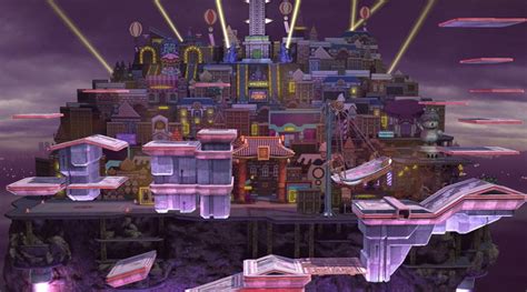 Stage Earthbound New Pork City Brawl Super Smash Bros Ultimate