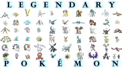 Pokemon legends wiki is a database for the fanmade mmo that can be viewed by anyone! All Legendary Pokémon (Animated Sprites) - YouTube