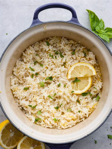 Quick And Easy Greek Lemon Rice Recipe The Recipe Critic